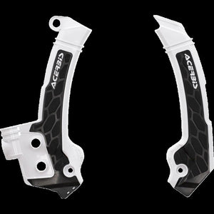 ACERBIS Frame Guards-blk/wht-X-GRIP FC250/350/450:23,FX350/450:23 2979601007