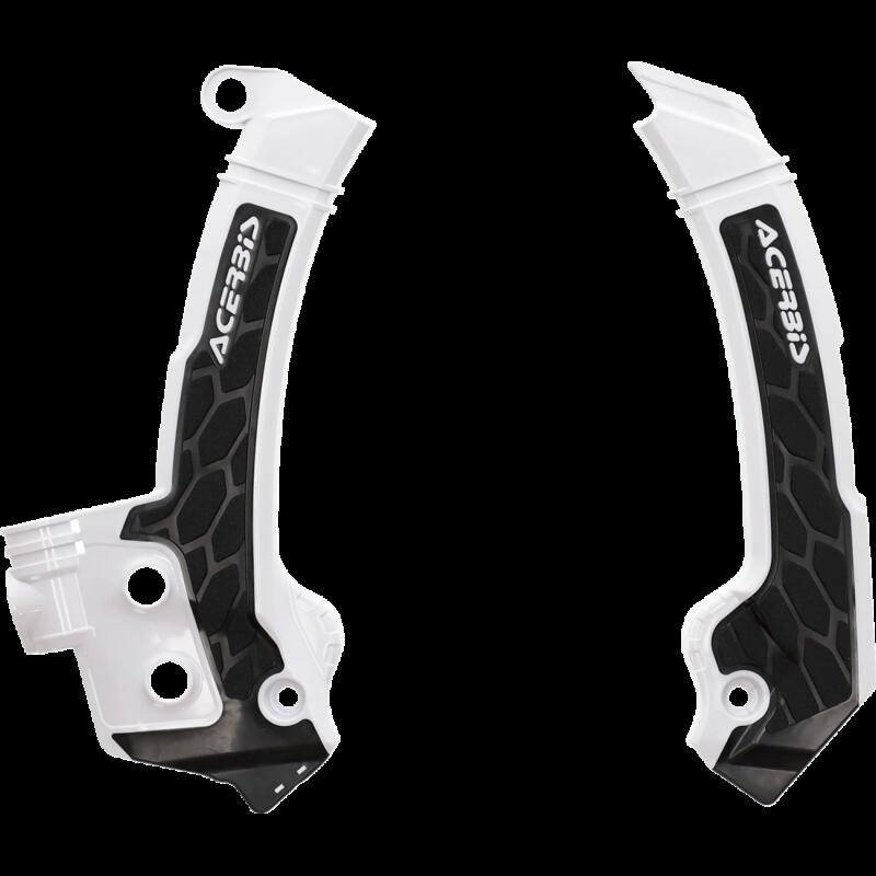 ACERBIS Frame Guards-blk/wht-X-GRIP FC250/350/450:23,FX350/450:23 2979601007