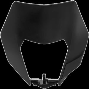 Acerbis - 14-16 KTM EXC350/500/ XC-W200-500/ XCF-W250/350 Headlight Mask - Black (2732070001)