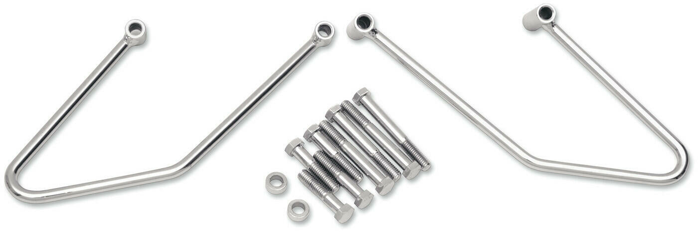 DRAG SPECIALTIES 06-10FXST/07-17 FLSTF SADDLEBAG SUPPORTS 3501-0304