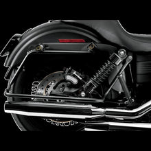 Load image into Gallery viewer, CYCLE VISIONS 06-17 FXD BLK BGGERTAIL S/BAG MOUNTS CV-7400B