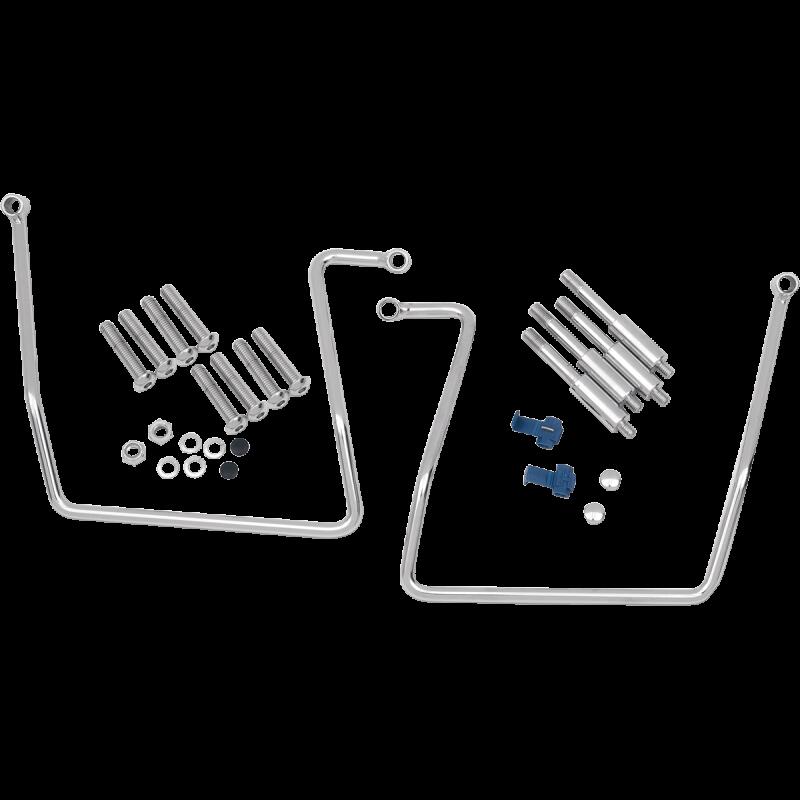 DRAG SPECIALTIES 91-17 FXD SADDLEBAG SUPPORTS (PR) 3501-0258