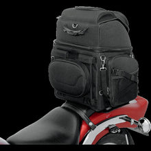 Load image into Gallery viewer, SADDLEMEN BR3400 BACKREST SEAT SISSY BAR BAG 3515-0107