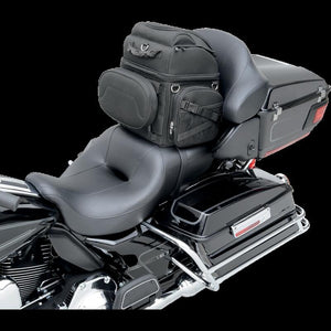 SADDLEMEN BR1800 BACKREST SEAT SISSY BAR BAG 3515-0113