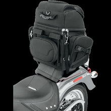 Load image into Gallery viewer, SADDLEMEN BR3400 BACKREST SEAT SISSY BAR BAG 3515-0107