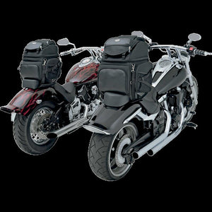 SADDLEMEN BR3400 BACKREST SEAT SISSY BAR BAG 3515-0107