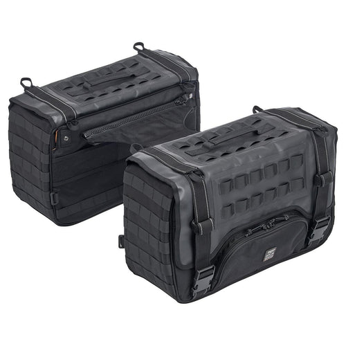 BILTWELL EXFIL-36 SADDLEBAGS BLACK 3012-01
