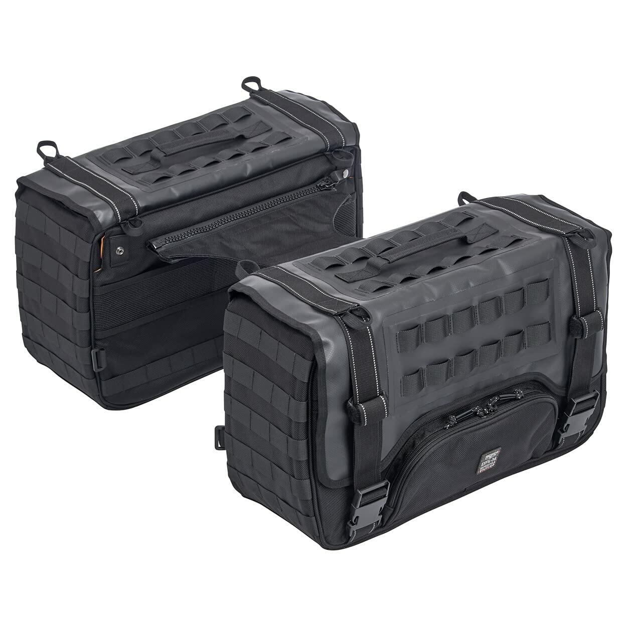 BILTWELL EXFIL-36 SADDLEBAGS BLACK 3012-01