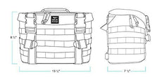 Load image into Gallery viewer, BILTWELL EXFIL-18 SADDLEBAGS BLACK 3011-01