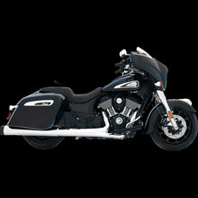 Load image into Gallery viewer, RINEHART RACING MUFFLERS 4.5&quot; INDIAN CHR/BLK TRAD 500-0510