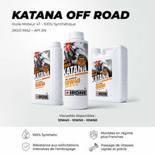 Load image into Gallery viewer, IPONE KATANA O/R 10W50 1L 800015