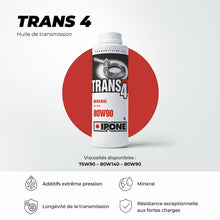 Load image into Gallery viewer, IPONE TRANS 4 80W90 1L 800194