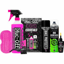 Load image into Gallery viewer, Muc Off eBike Essentials Kit - Must-Have Products to Clean and Protect Your E-Bike - Includes Bike Cleaner, Bike Protect and More (20524US)