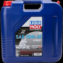 Load image into Gallery viewer, LIQUI MOLY OIL STREET 4T 10W40 20L 20302