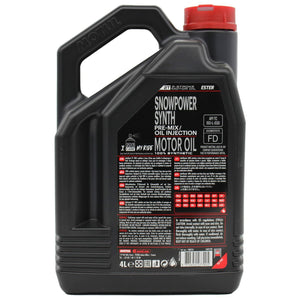 MOTUL SNOWPOWER SYN 2T 4 LITER 108210