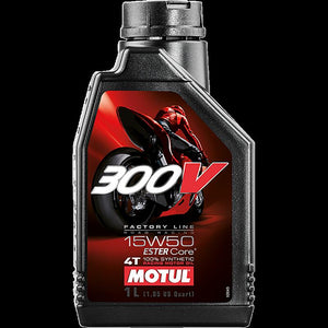 MOTUL 300V 15W50 1 LITRE 104125