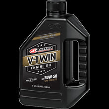 Load image into Gallery viewer, MAXIMA RACING OIL V-TWIN SEMI SYNTH 20W50 32oz 30-14901