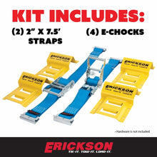 Load image into Gallery viewer, ERICKSON ATV WHEEL CHOCK TIE-DOWN KIT 09160-ER