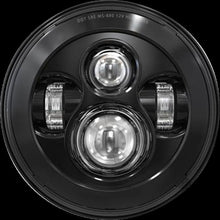 Load image into Gallery viewer, SPEED DEMON 45W - 7" Motorcycle Headlight - Black - DOT 10-20213