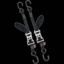 Load image into Gallery viewer, POWERTYE MFG. 1" RATCHET TIE DOWNS (PR) 32272