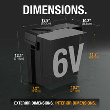 Load image into Gallery viewer, NOCO Single 6V Battery Box BG6V
