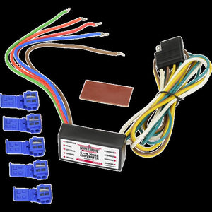 SHOW CHROME 5-TO-4 TRAILER WIRE CONVERTER 16-127