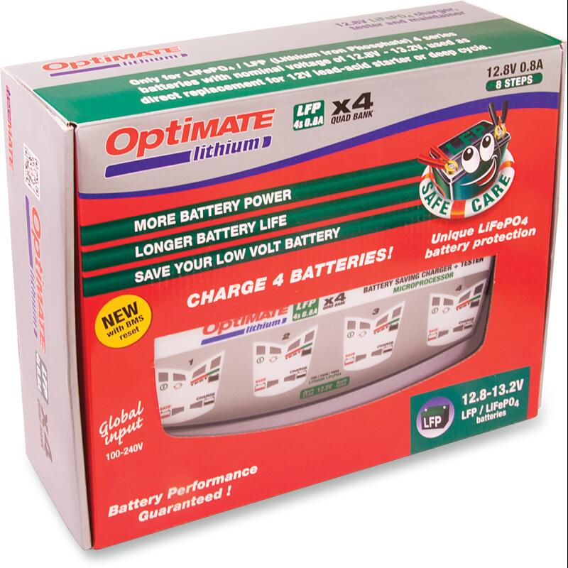 TECMATE OPTIMATE LITHIUM 4 BANK TM-485