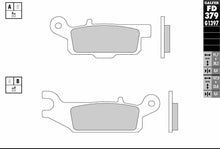 Load image into Gallery viewer, GALFER BRAKE PAD (PR)FD379G1397 FD379G1397