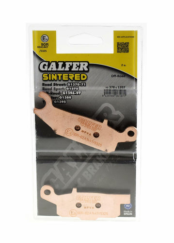 GALFER BRAKE PADS (PR)FD378G1397 FD378G1397