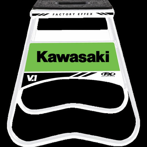 FACTORY EFFEX BIKE STAND KAWASAKI WHITE 24-45130