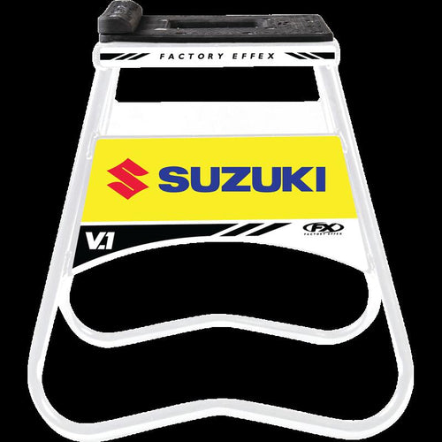 FACTORY EFFEX BIKE STAND SUZUKI WHITE 24-45410