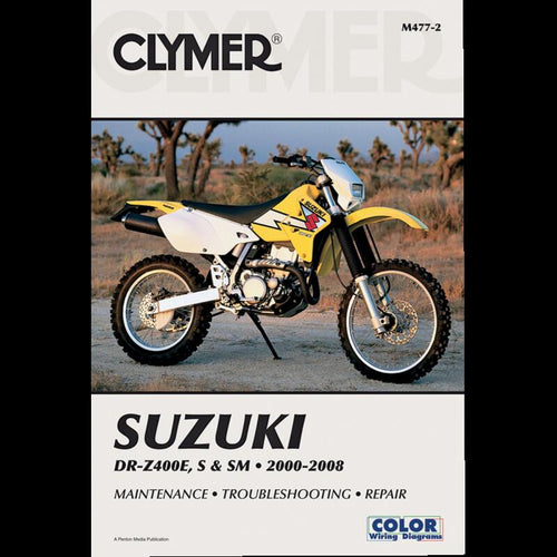 CLYMER 00-12 SUZUKI DR-Z400 MANUAL CM4774