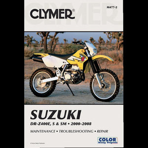 CLYMER 00-12 SUZUKI DR-Z400 MANUAL CM4774
