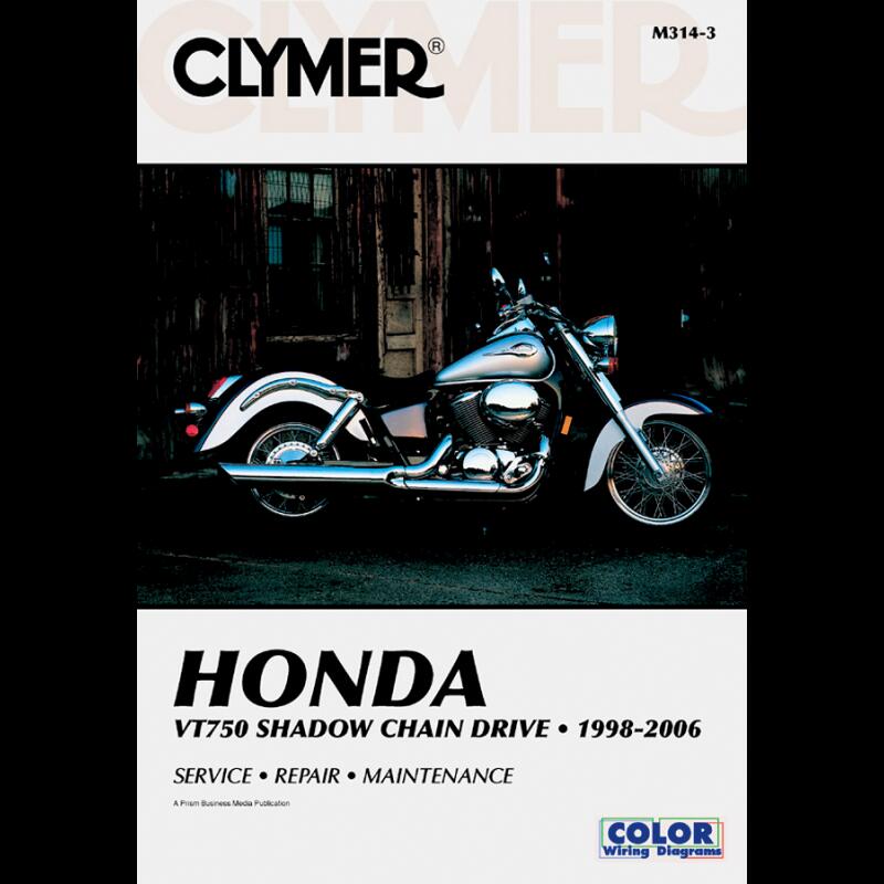 CLYMER 88-06 HONDA VT750 SHADOW CHAIN DR MANUAL CM3143
