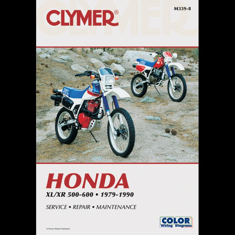 CLYMER 79-90 HONDA XL/XR500-650L MANUAL CM3398