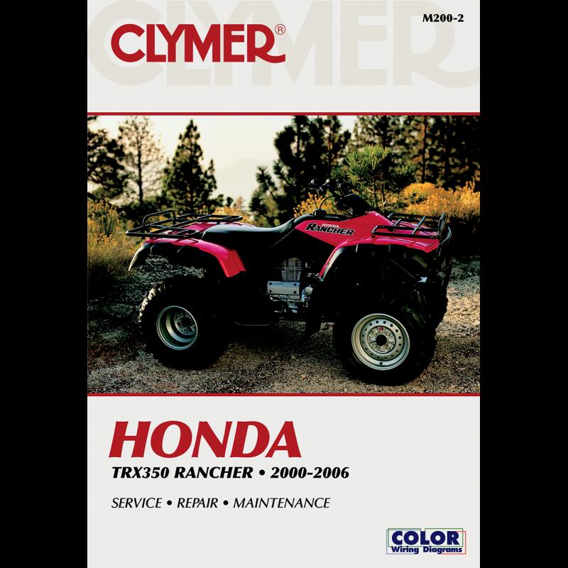 CLYMER 2000-2006 HONDA TRX350 RANCHER CM2002