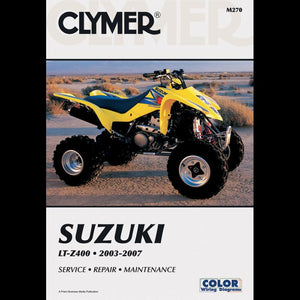 CLYMER 03-08 SUZUKI LT-Z400 MANUAL CM2702