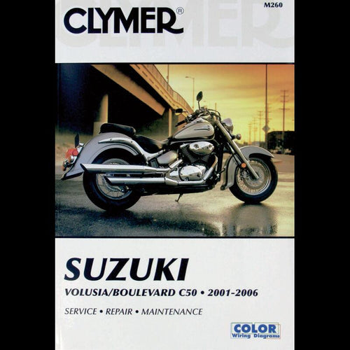 CLYMER 01-11 SUZUKI VOLUSIA / C50 MANUAL CM2603