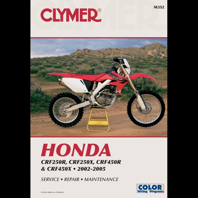 CLYMER HONDA CRF250R, X, CRF450 CM352