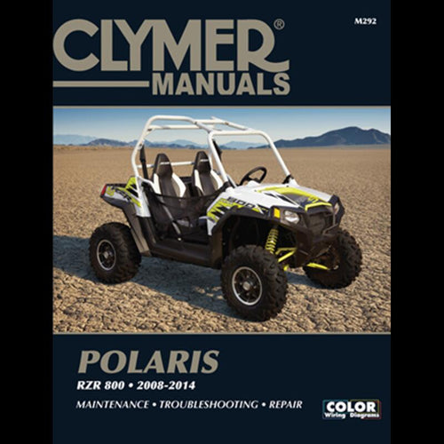 Clymer CM292 Repair Manual Polaris Rzr800