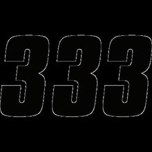 Load image into Gallery viewer, FACTORY EFFEX FACTORY 6" NUMBER BLACK #3 08-90043