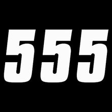 Load image into Gallery viewer, FACTORY EFFEX FACTORY 4" NUMBER WHITE #5 08-90015