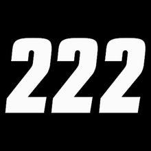 Load image into Gallery viewer, FACTORY EFFEX FACTORY 7" NUMBER WHITE #2 08-90092
