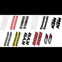 Load image into Gallery viewer, FACTORY EFFEX FORK/SWING ARM DECAL - KTM BLACK 19-44500