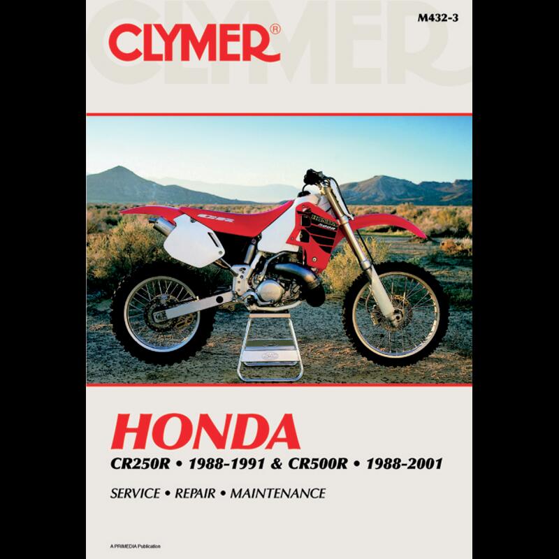 CLYMER 88-91 HONDA CR250 & 88-01 CR500R MANUAL CM4323
