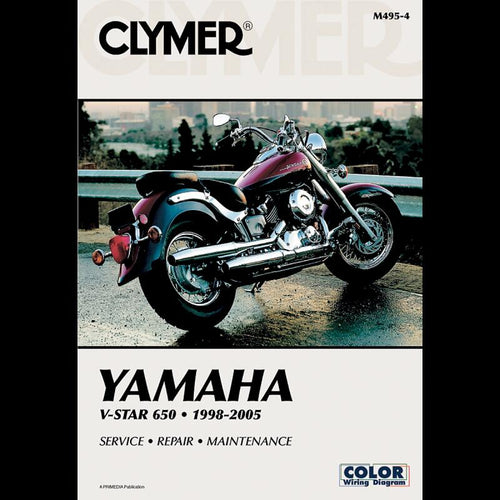 CLYMER 98-11 YAMAHA V-STAR 650 MANUAL CM4957