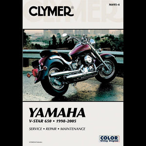 CLYMER 98-11 YAMAHA V-STAR 650 MANUAL CM4957