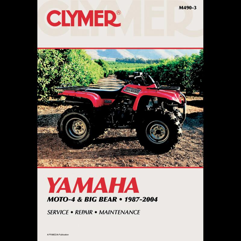 CLYMER 87-04 YAMAHA MOTO-4 & BIG BEAR MANUAL CM4903