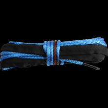 Load image into Gallery viewer, KFI PRODUCTS WINCH ROPE - SYNTHETIC - BLUE - 1/4" X 50' SYN25-B50