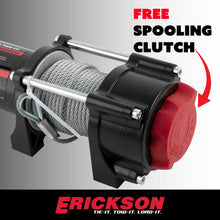 Load image into Gallery viewer, ERICKSON ERICKSON 2500 LB DC WINCH  3/16" X 50' STEEL ROPE 06422